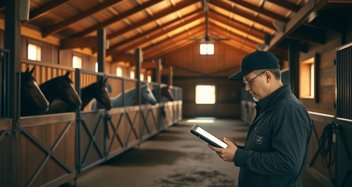 Horse barn management software interface helping Rapid City stable managers organize equestrian facility operations efficiently.