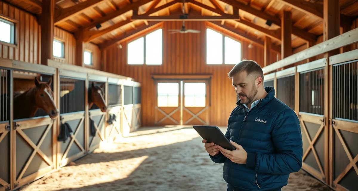 Barn management software helps South Dakota equestrian facilities organize horse records, billing, and staff tasks efficiently.