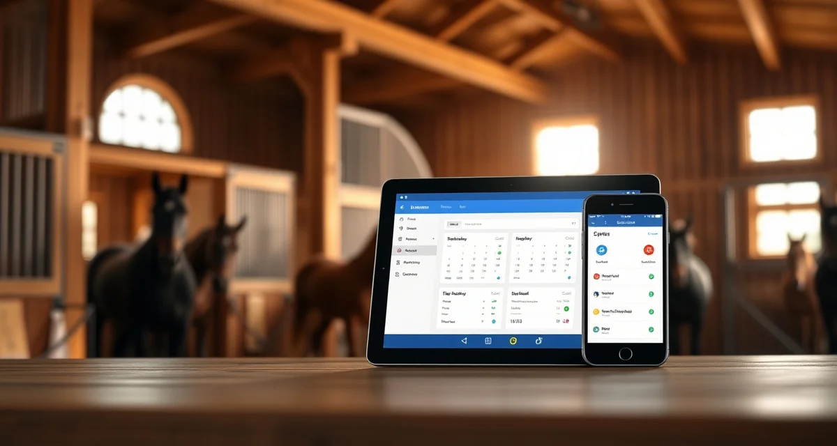 BarnManager sync glitches troubleshooting guide showing dashboard synchronization problems across devices in equestrian barn management software.