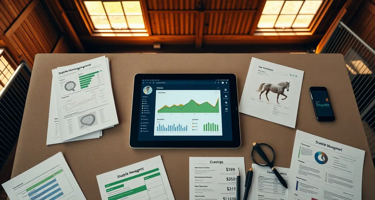 EquineM pricing analysis showing modular cost structure for US horse barn facilities management software