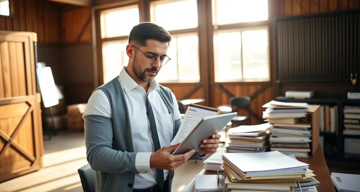 Digital billing and invoicing system for horse boarding barn management, showing organized payment tracking and financial records