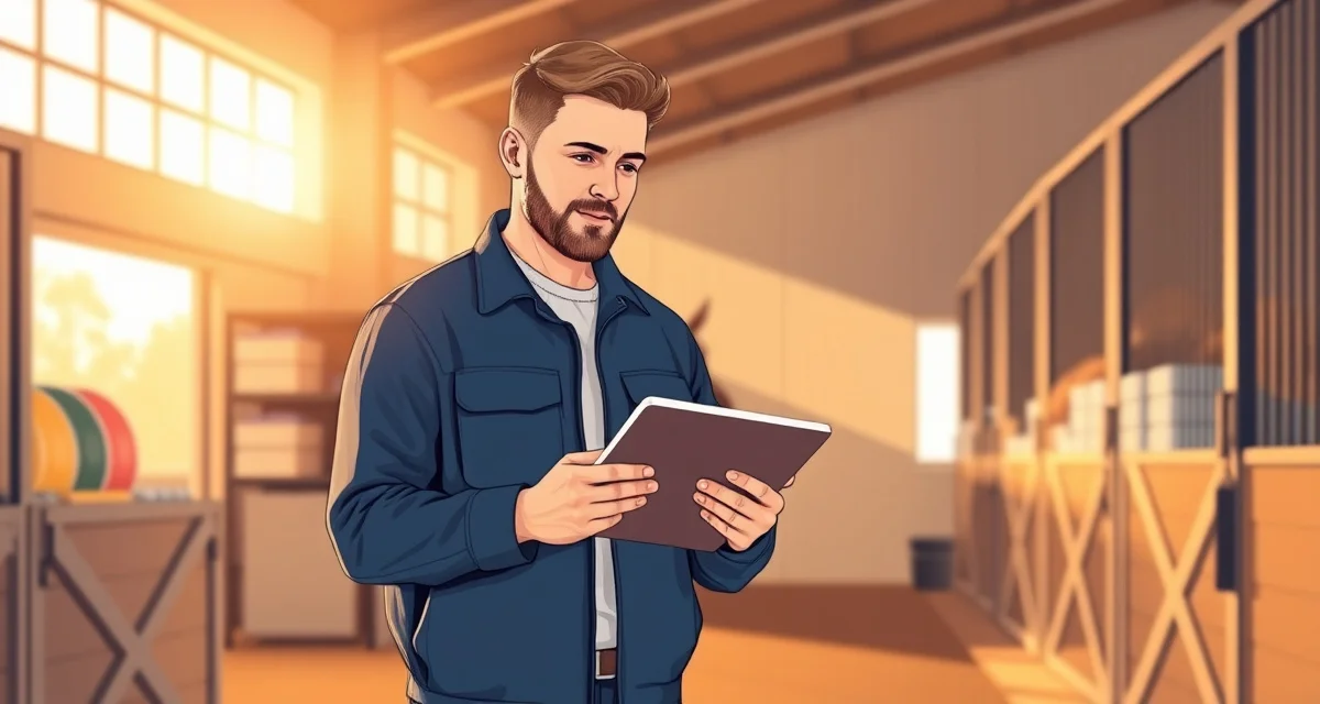 Digital variable charge tracking system for horse barn billing and boarder invoice management